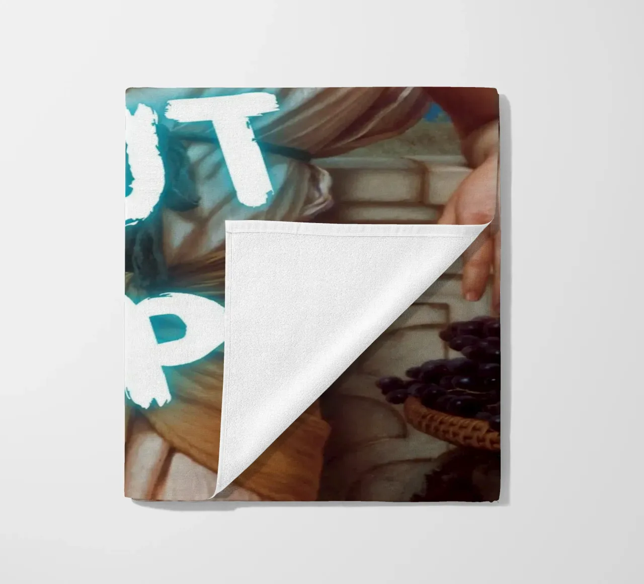 "No, tu stai zitto!" - Pop Art, Remix classico, umoristico, audace telo mare da NorwesClub