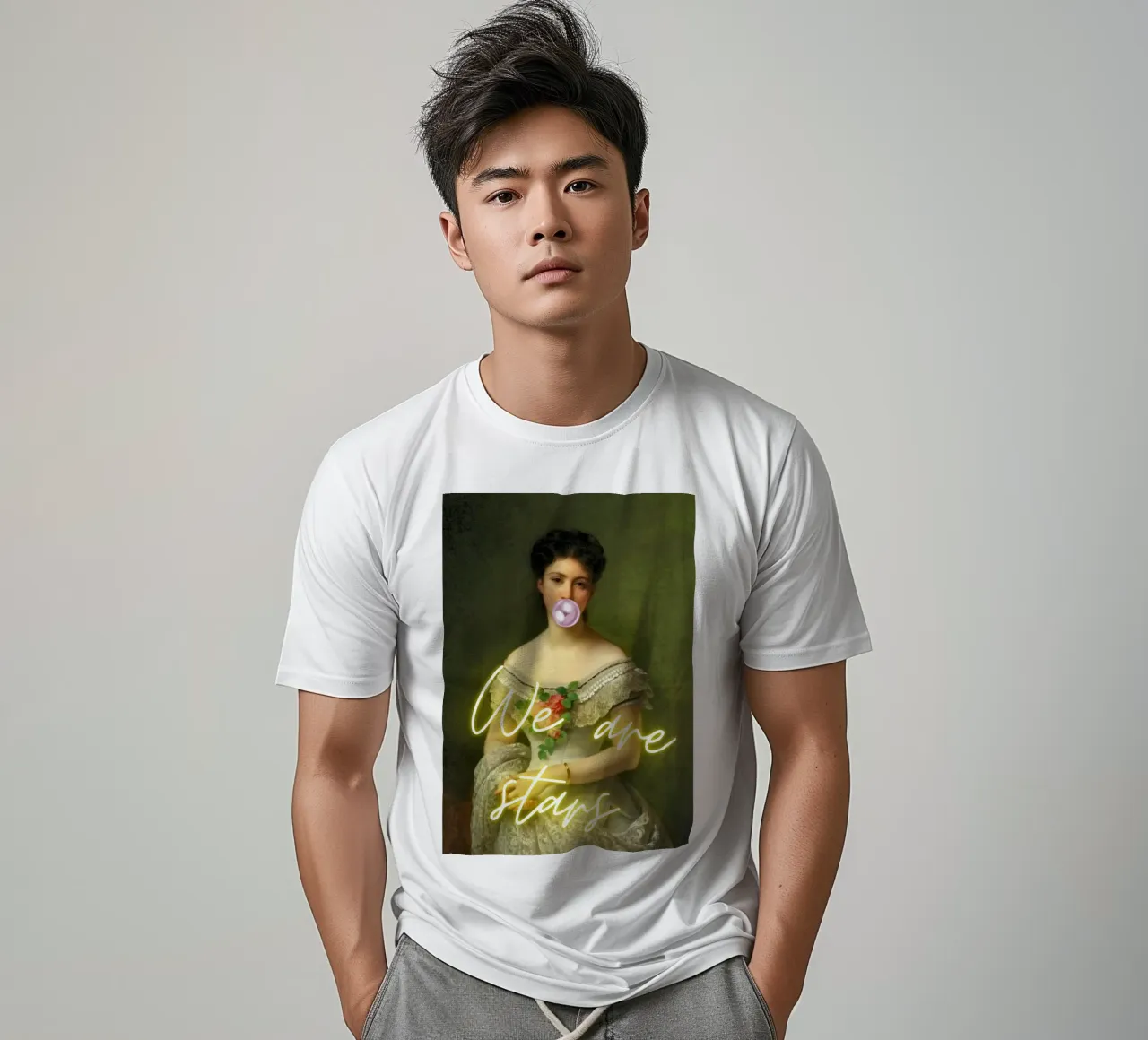 "We Are Stars" - Pop Art, Remix classico, Ispirazione, Tren t-shirt da NorwesClub