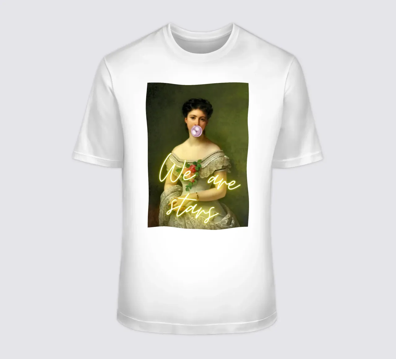 "We Are Stars" - Pop Art, Remix classico, Ispirazione, Tren t-shirt da NorwesClub