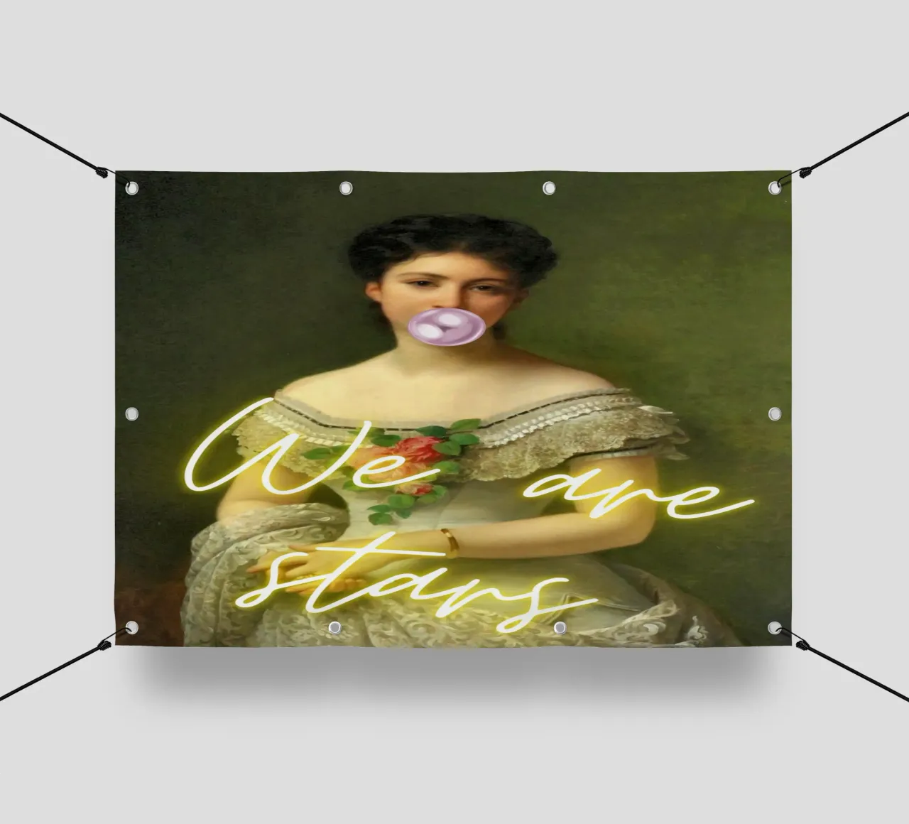 "We Are Stars" - Pop Art, Remix classico, Ispirazione, Tren telo in pvc da NorwesClub