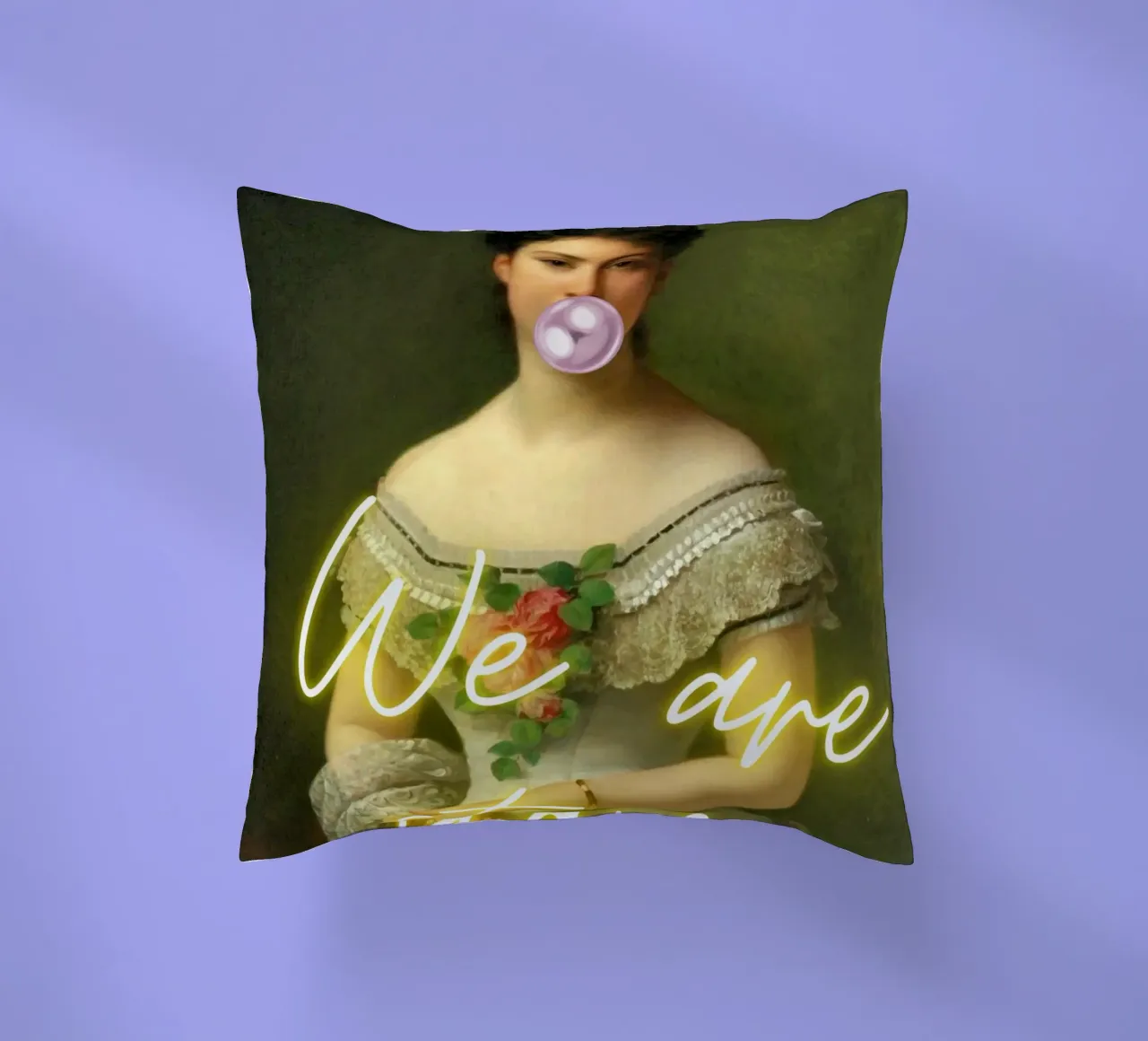 "We Are Stars" - Pop Art, Remix classico, Ispirazione, Tren cuscino da NorwesClub