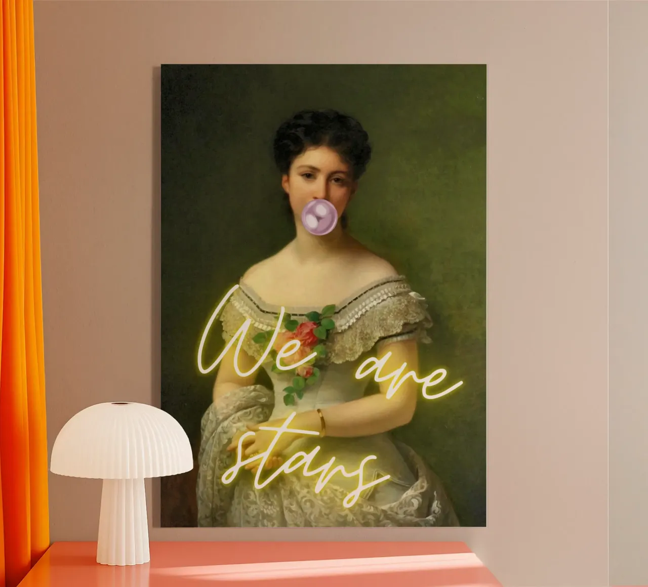 "We Are Stars" - Pop Art, Remix classico, Ispirazione, Tren plexiglass da NorwesClub