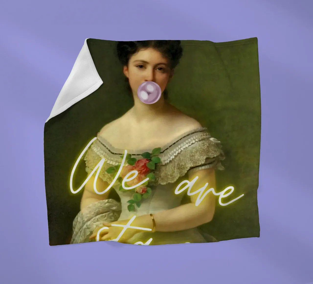"We Are Stars" - Pop Art, Remix classico, Ispirazione, Tren coperta in pile da NorwesClub