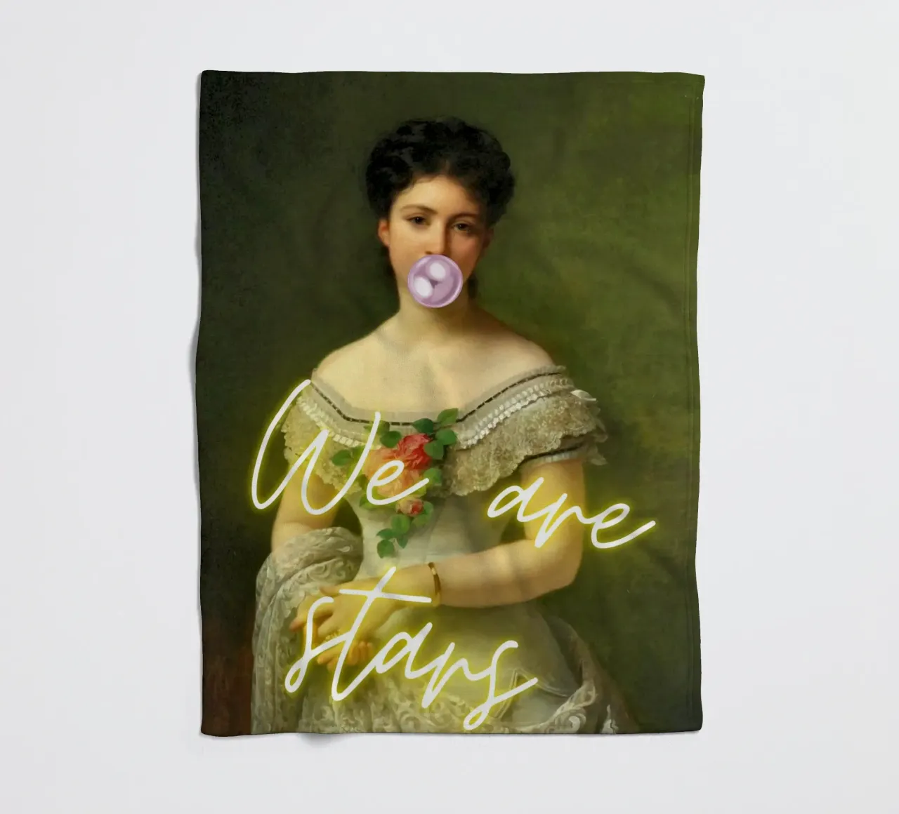 "We Are Stars" - Pop Art, Remix classico, Ispirazione, Tren coperta in pile da NorwesClub
