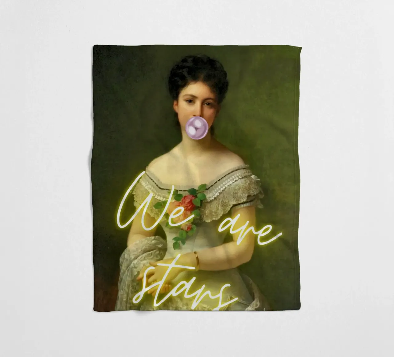 "We Are Stars" - Pop Art, Remix classico, Ispirazione, Tren coperta in pile da NorwesClub
