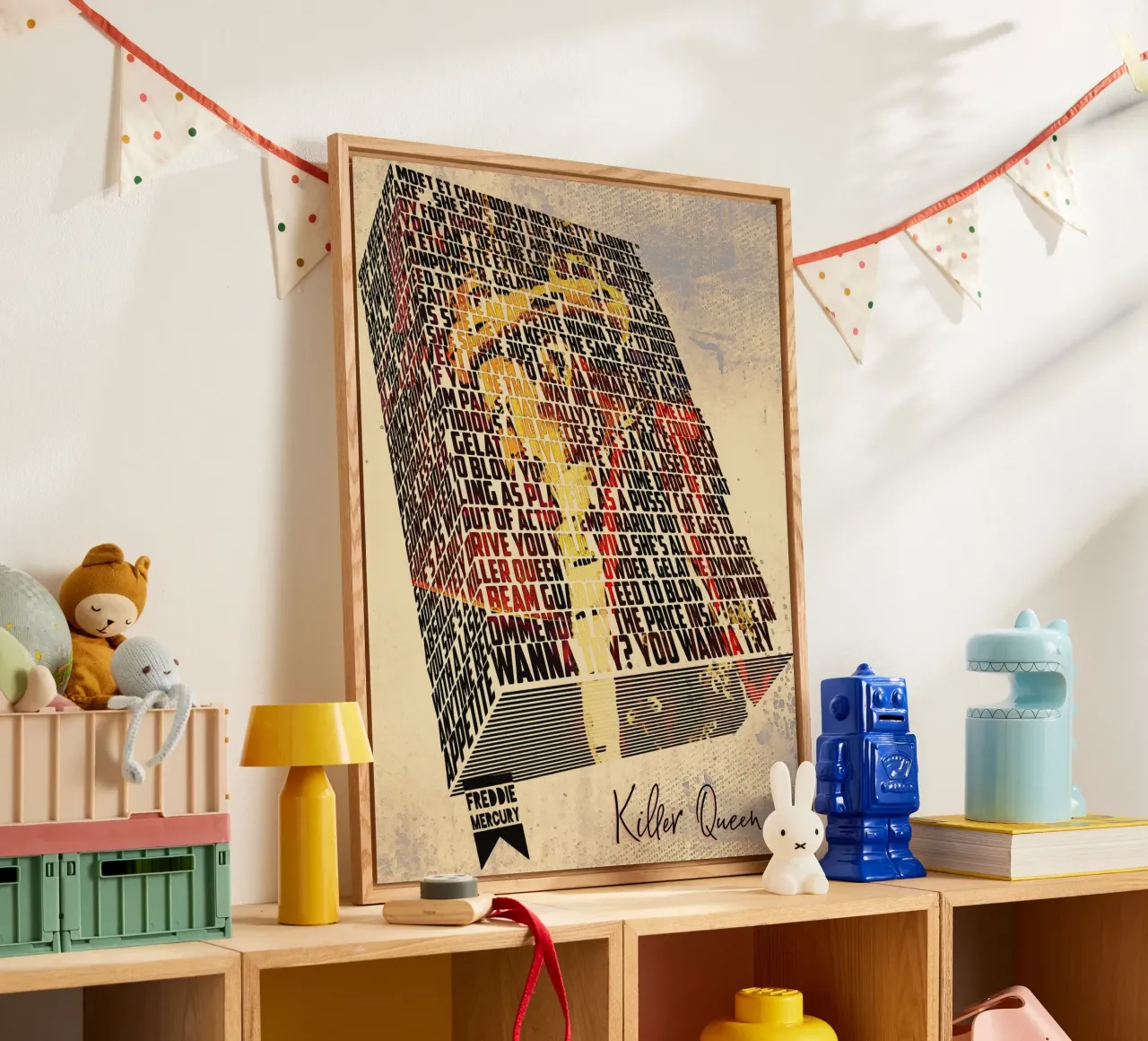 Killer Queen (Libro dei testi) plexiglass da Gunawan Rb