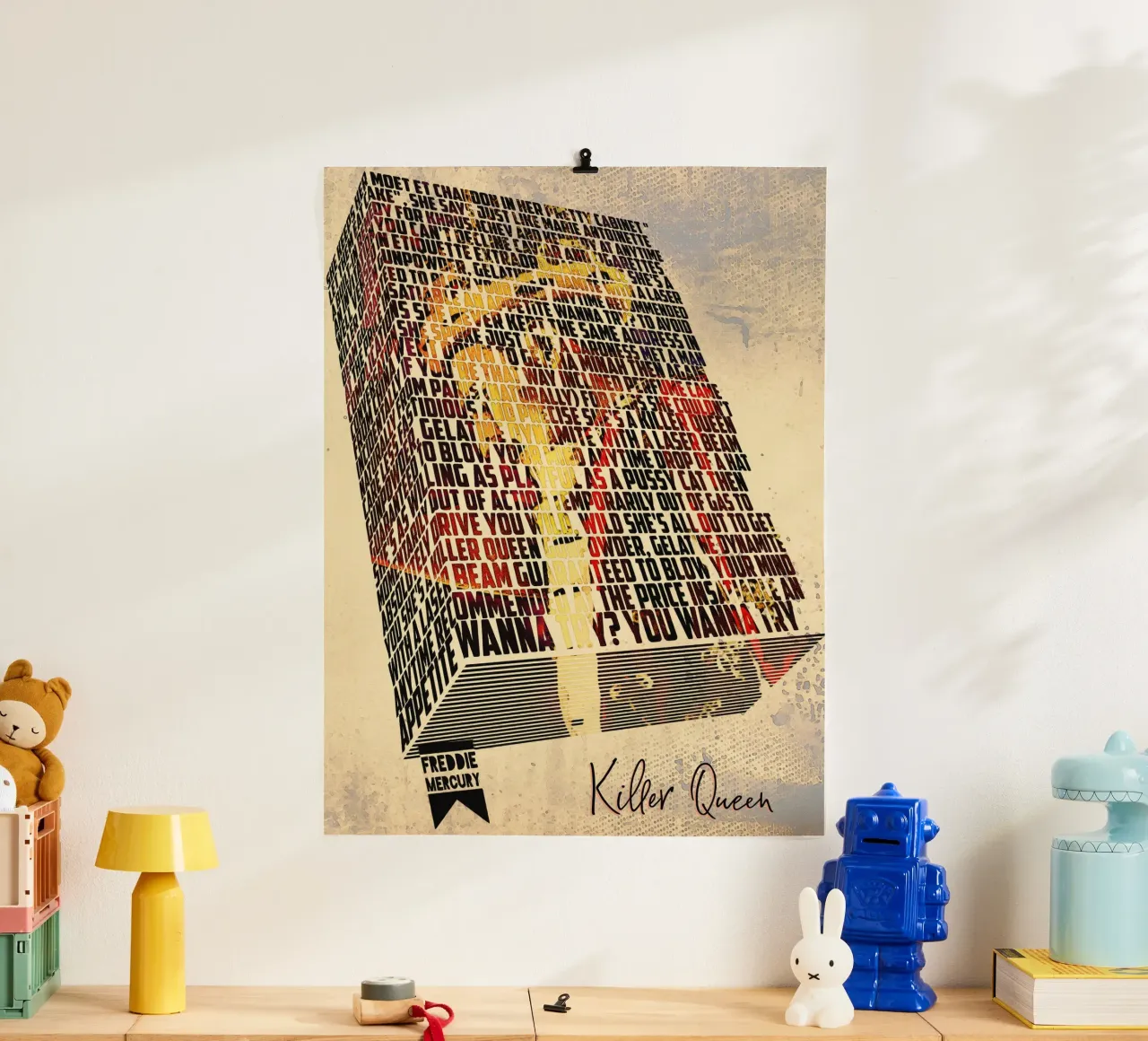 Killer Queen (Libro dei testi) poster da Gunawan Rb