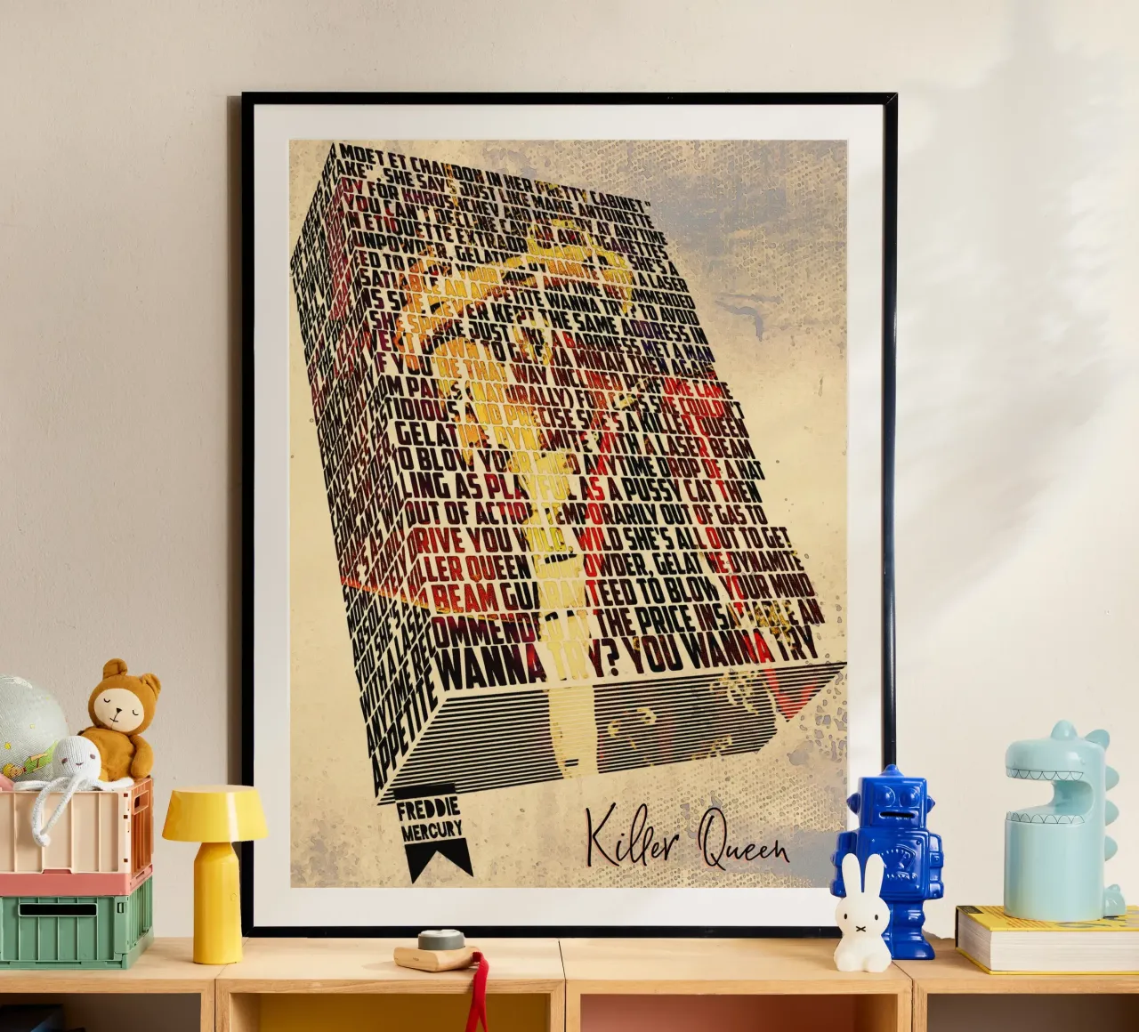 Killer Queen (Libro dei testi) poster da Gunawan Rb