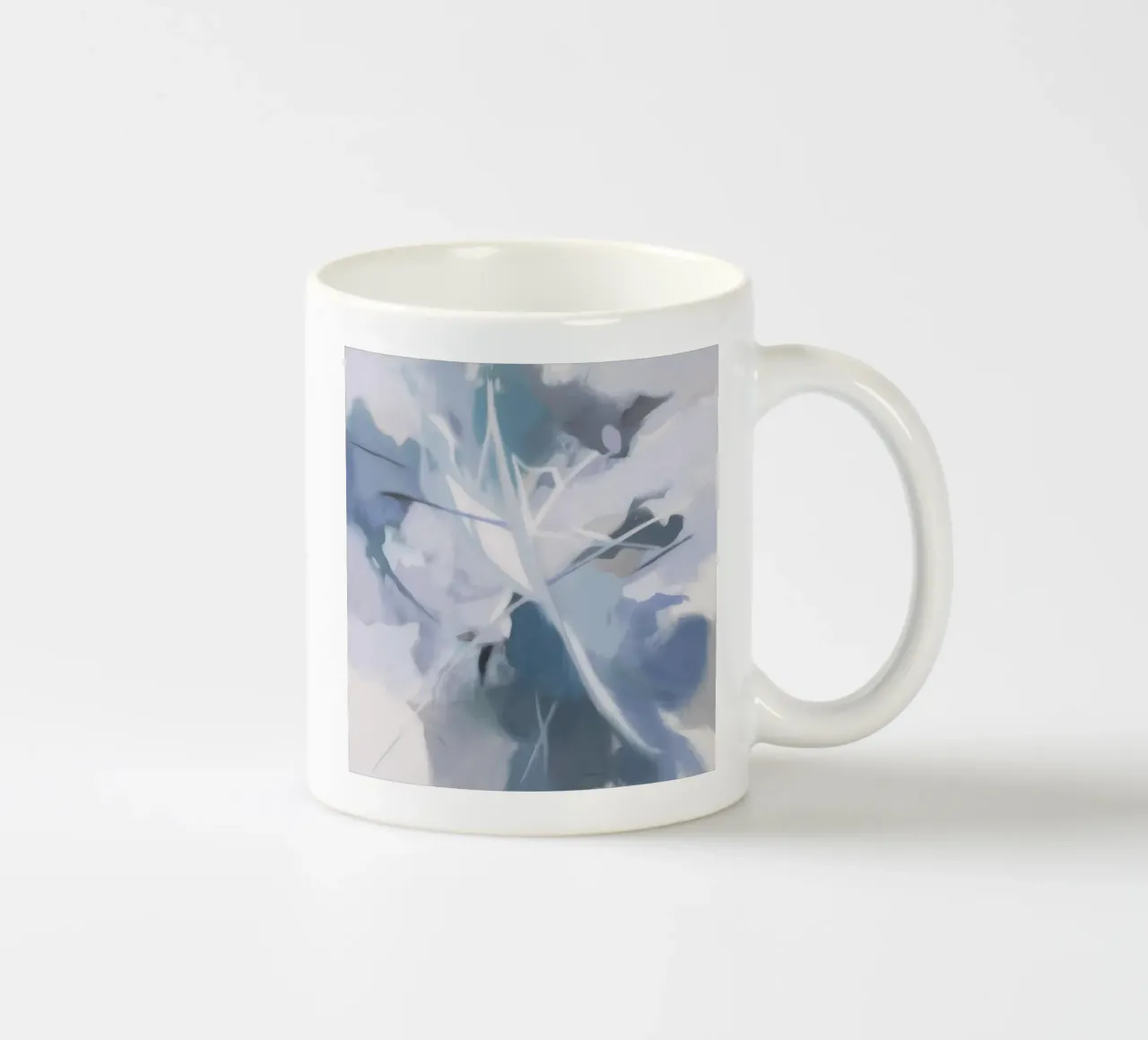 Fiore di gelo iridescente tazza in ceramica da Monarch Arc