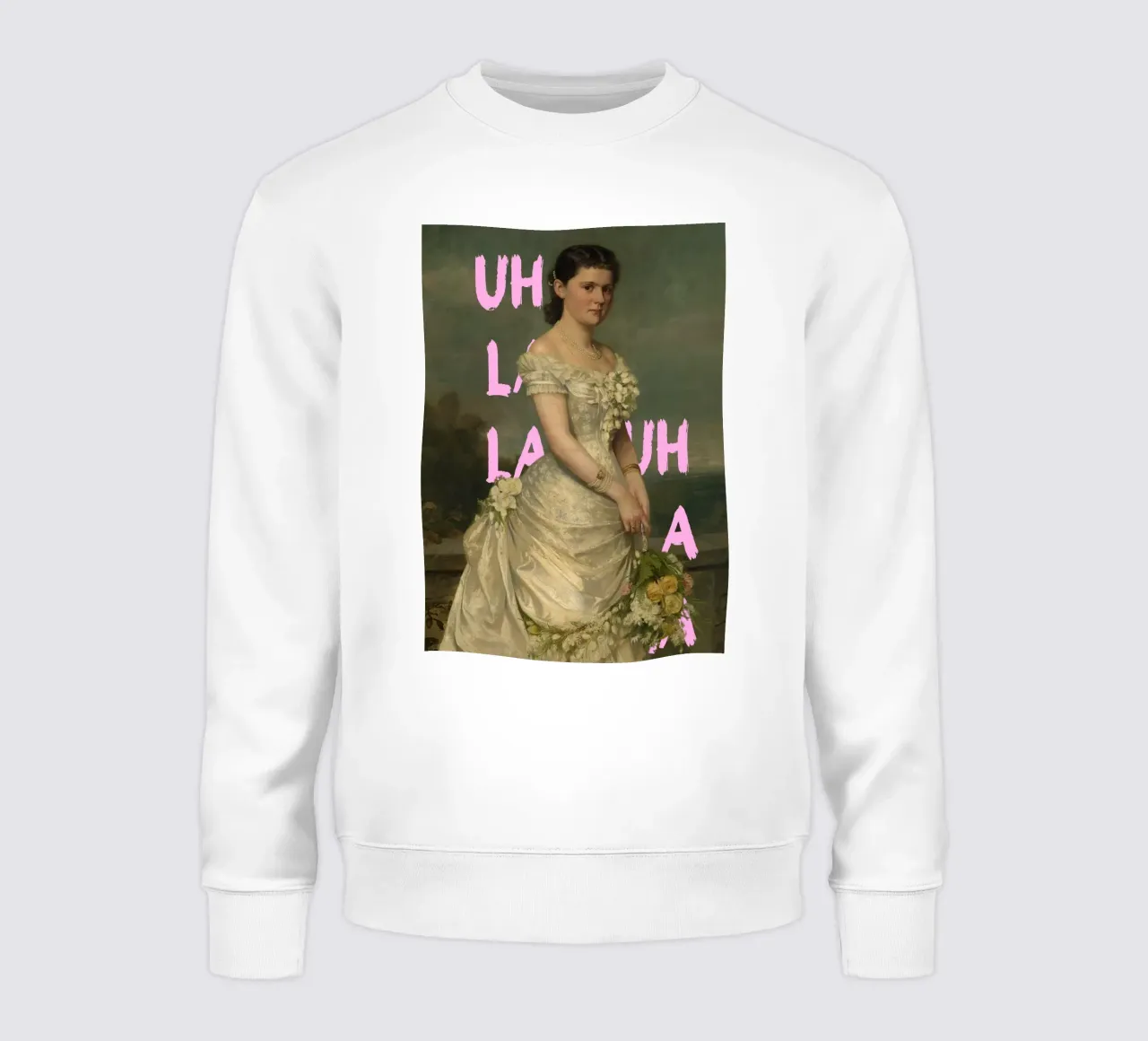 "Uh La La Princess" - Pop Art, Remix classico, giocoso, reale felpa da NorwesClub