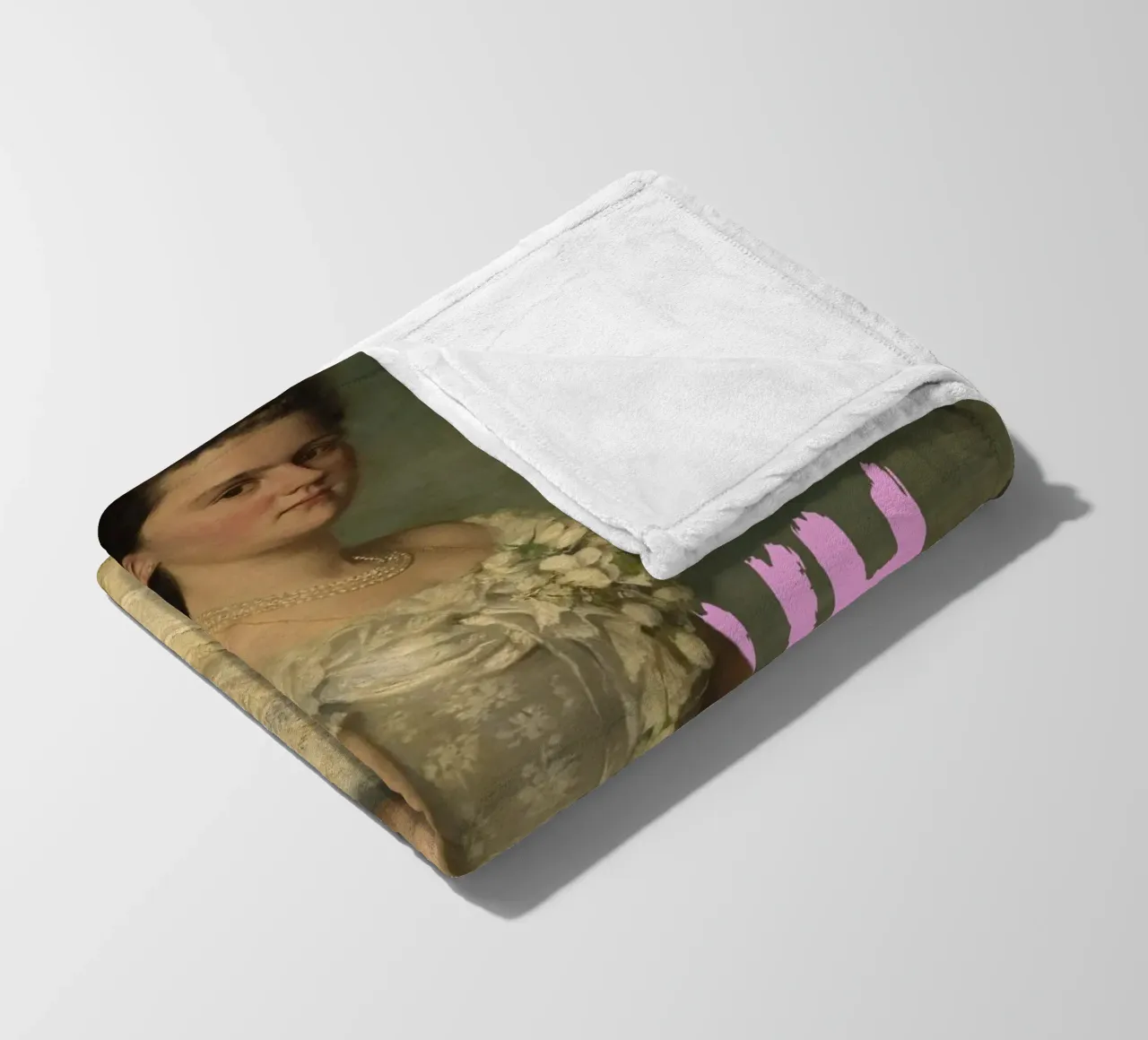 "Uh La La Princess" - Pop Art, Remix classico, giocoso, reale coperta in pile da NorwesClub