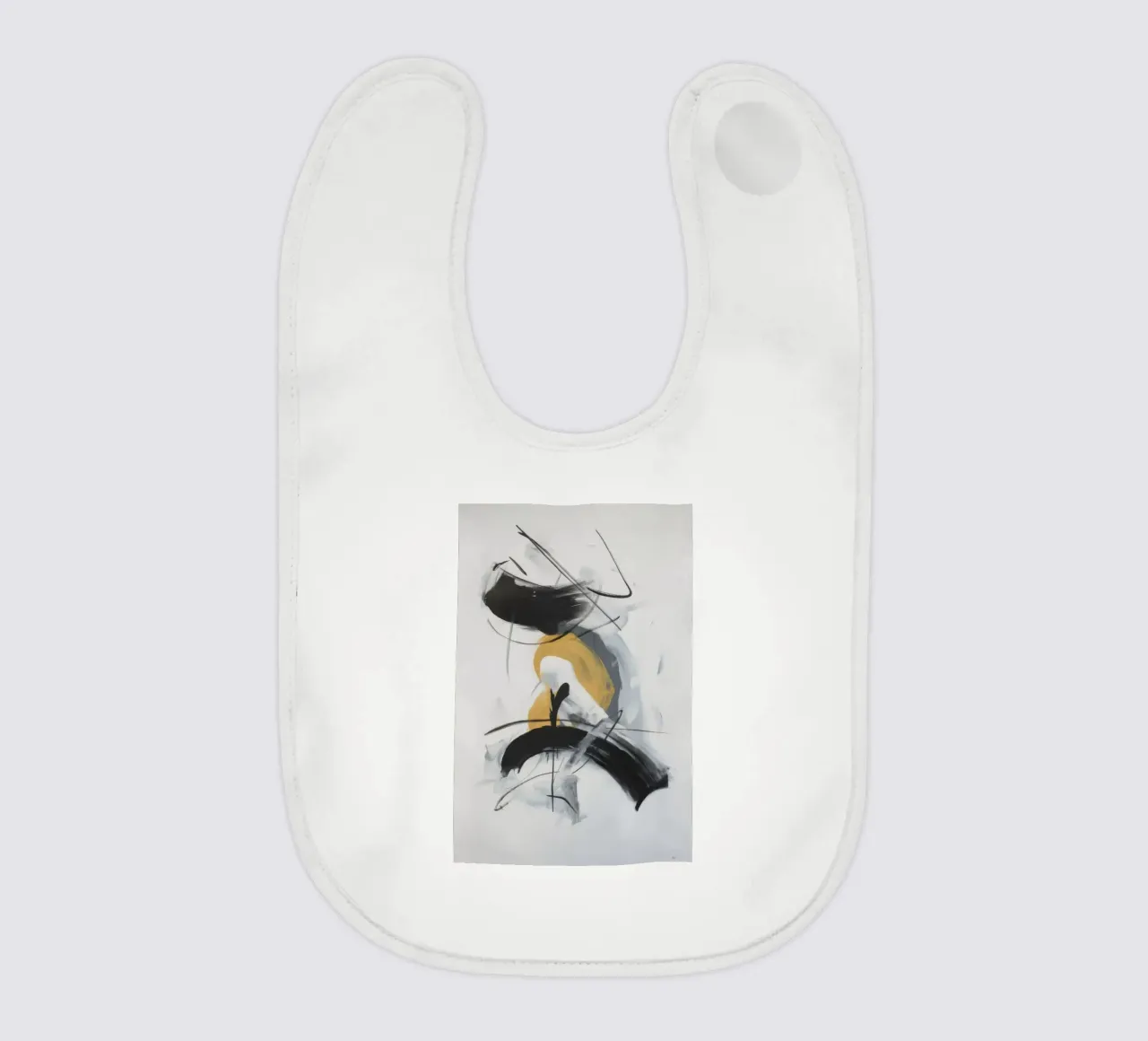 Gravity Loop Strike baby bib by Monarch Arc