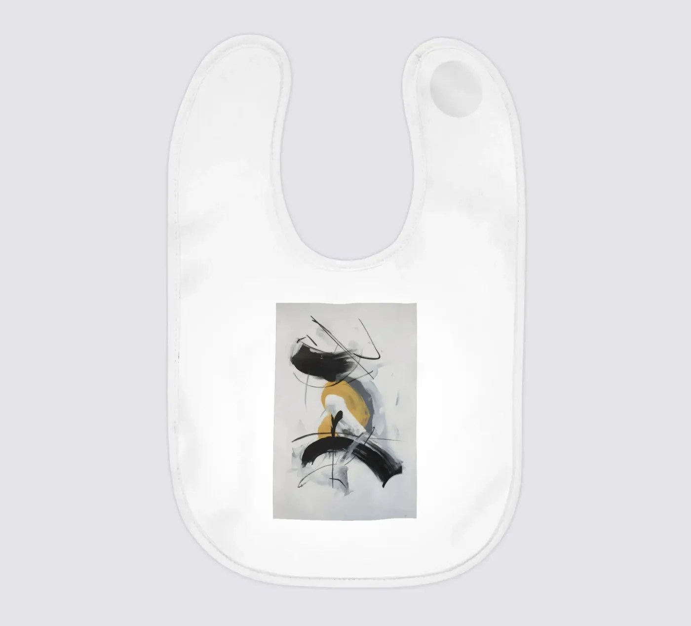 Gravity Loop Strike baby bib by Monarch Arc
