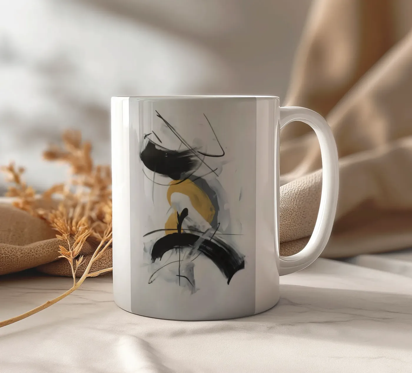 Gravity Loop Strike ceramic mug by Monarch Arc