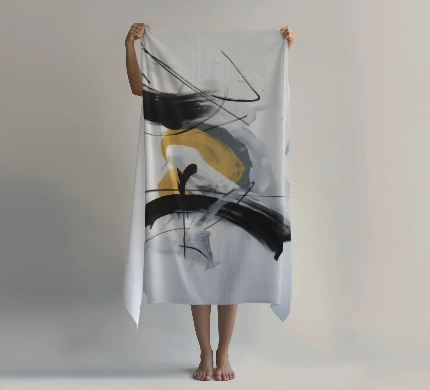 Gravity Loop Strike beach towel by Monarch Arc