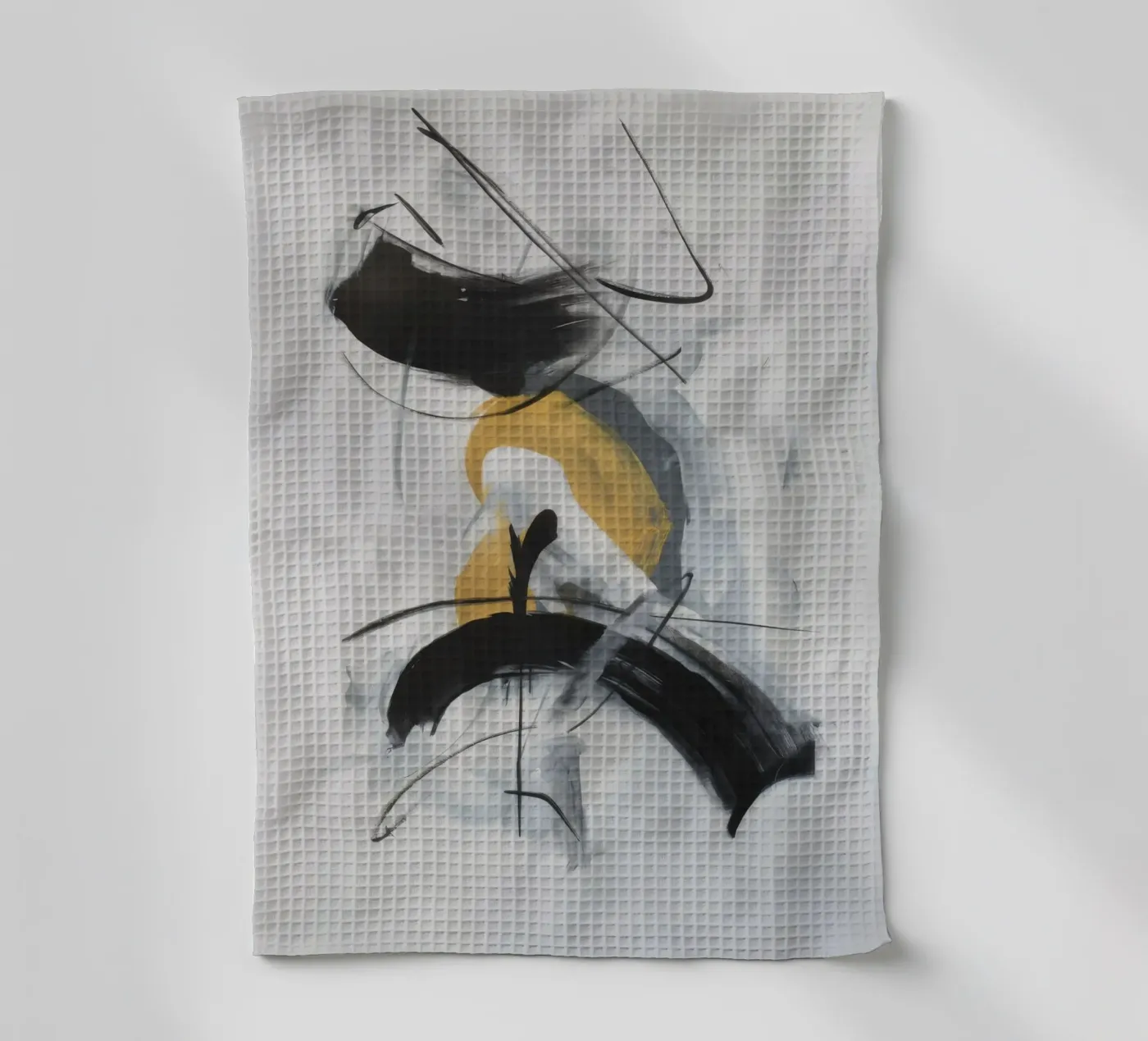 Gravity Loop Strike tea towel by Monarch Arc