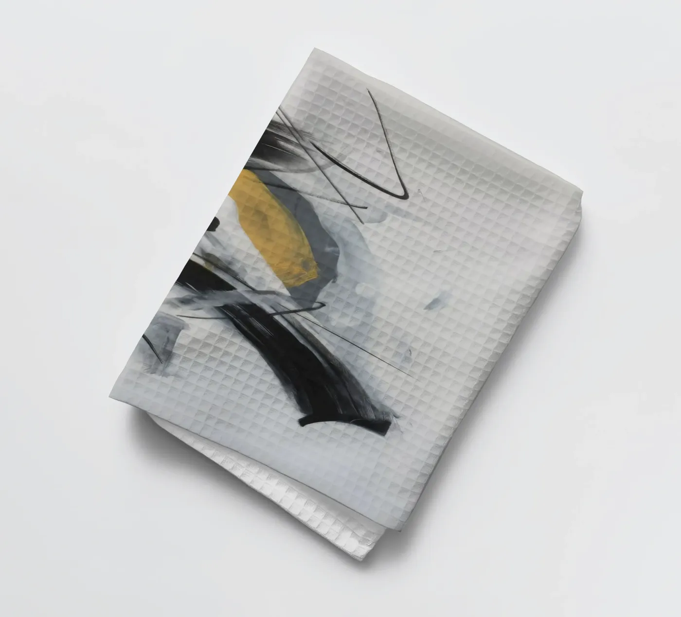 Gravity Loop Strike tea towel by Monarch Arc