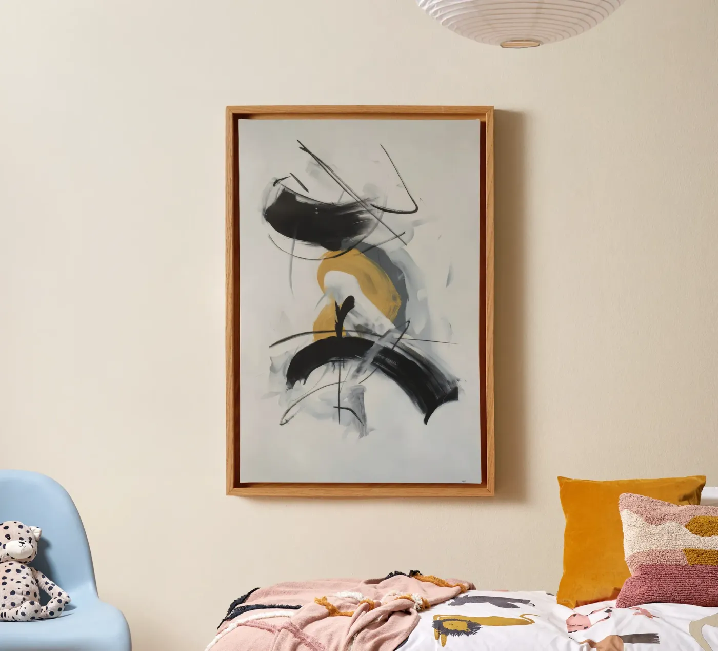 Gravity Loop Strike canvas by Monarch Arc