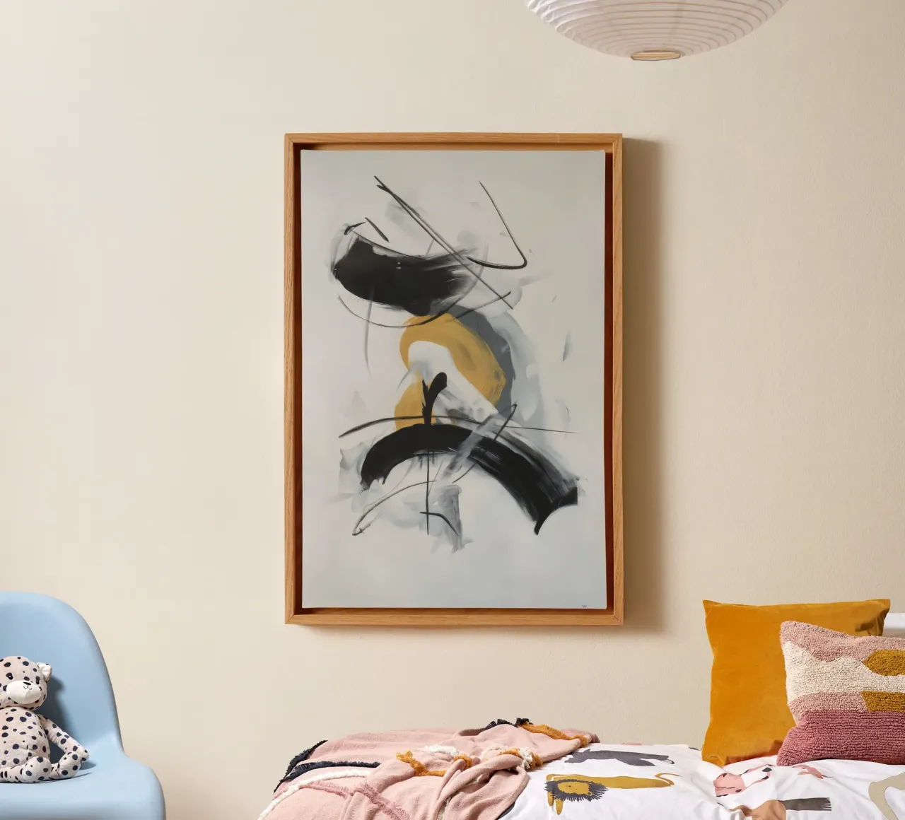 Gravity Loop Strike canvas by Monarch Arc