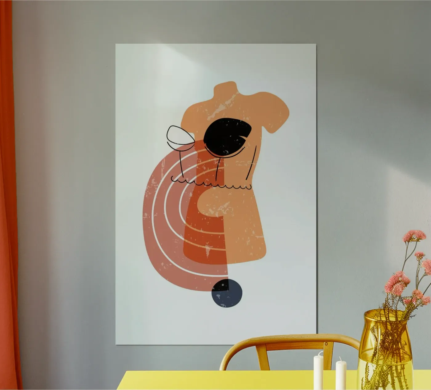Bodice poster van Pure