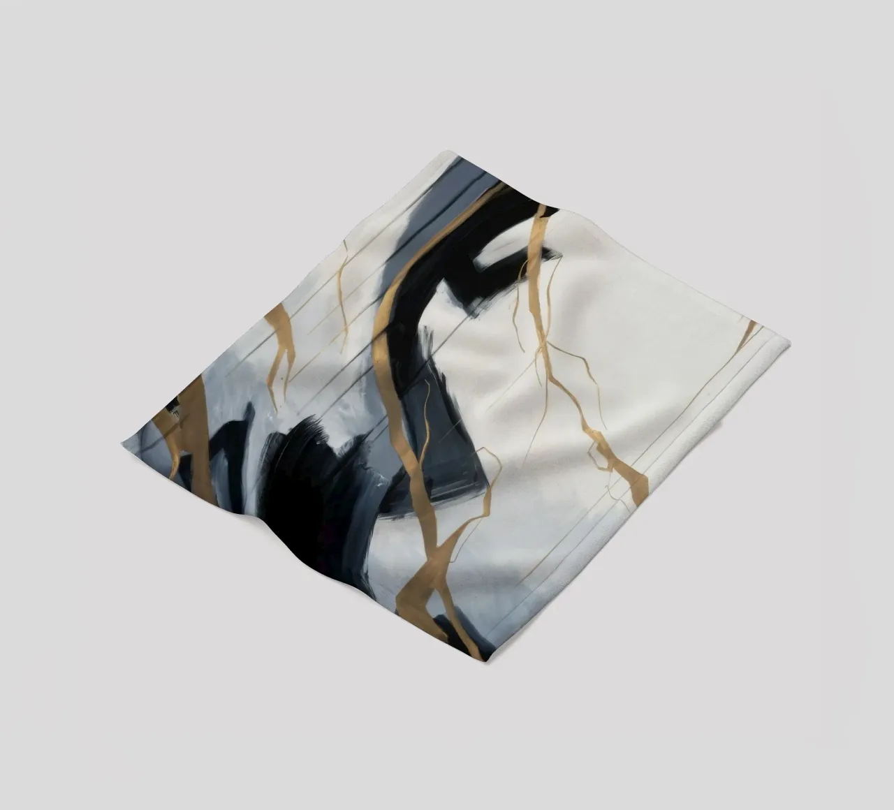 Molten Trace Echo Fleecedecke von Monarch Arc