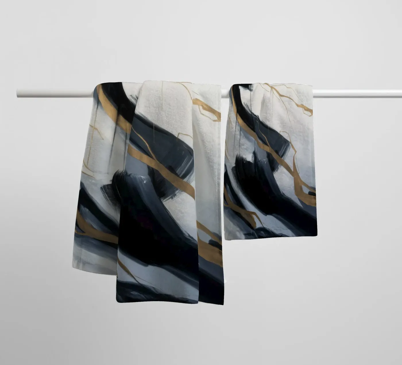 Gesmolten Sporen Echo badhanddoek van Monarch Arc