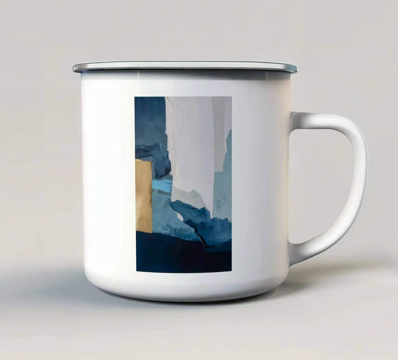 Bordo Collage Horizon tazza in smalto da Monarch Arc