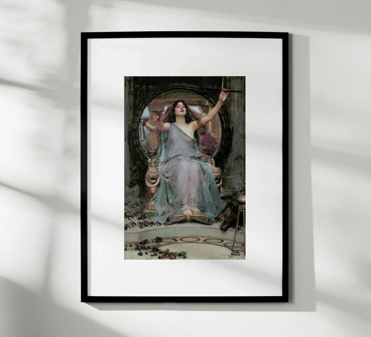 Waterhouse - Circe Offering The Cup To Odysseus poster da Vintage by JUNIQE