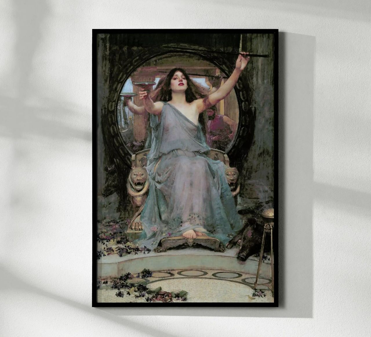 Waterhouse - Circe Offering The Cup To Odysseus poster da Vintage by JUNIQE