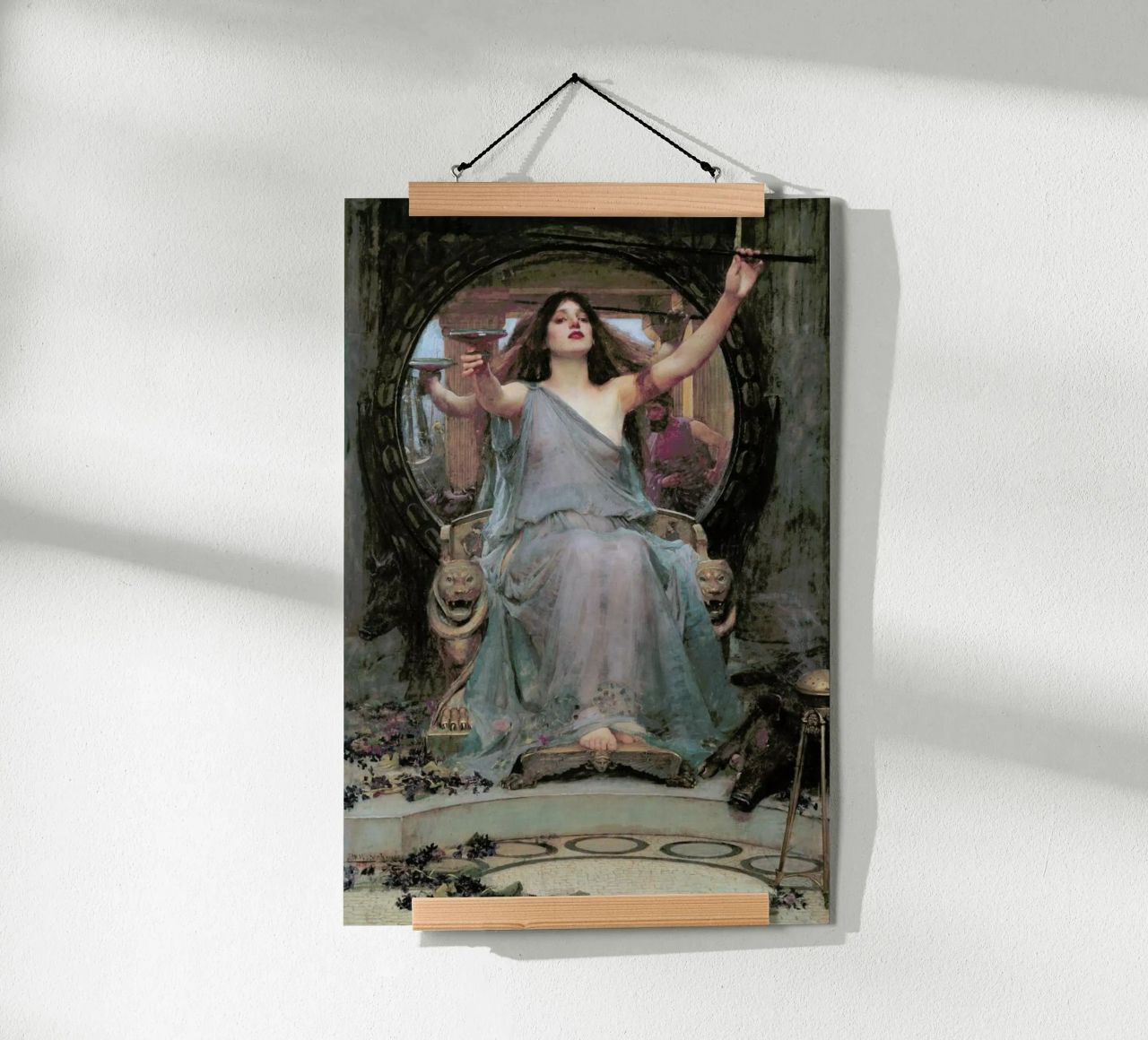 Waterhouse - Circe Offering The Cup To Odysseus poster da Vintage by JUNIQE