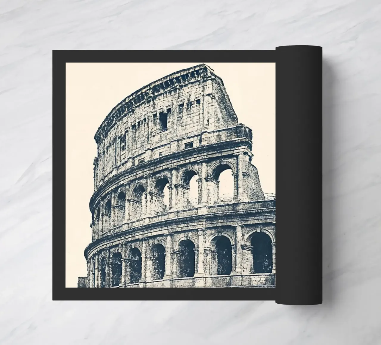 Rome – Colosseum Print - Linocut Series zerbino da Studio Mooodz