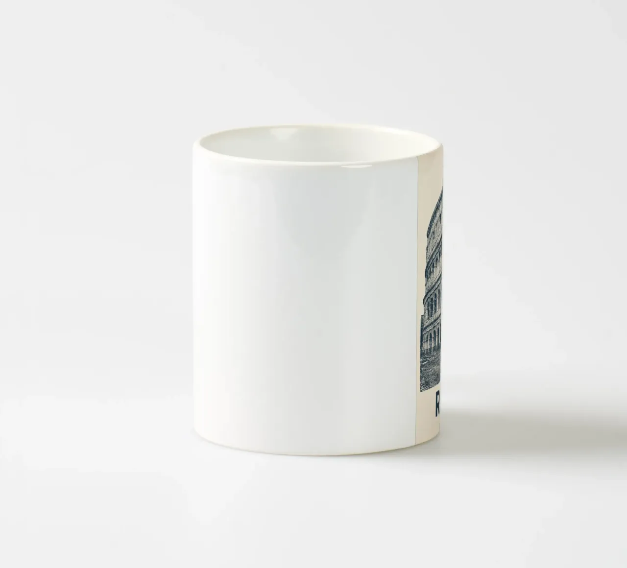 Rome – Colosseum Print - Linocut Series tazza in ceramica da Studio Mooodz