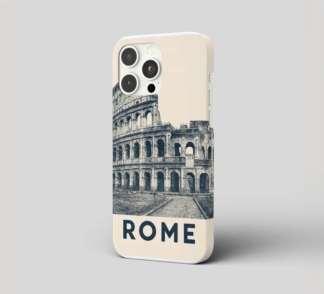 Rome – Colosseum Print - Linocut Series cover iphone da Studio Mooodz