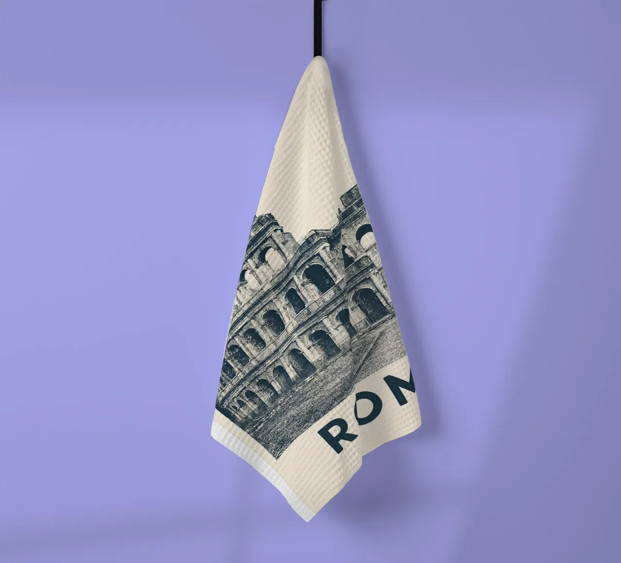 Rome – Colosseum Print - Linocut Series canovaccio da cucina da Studio Mooodz