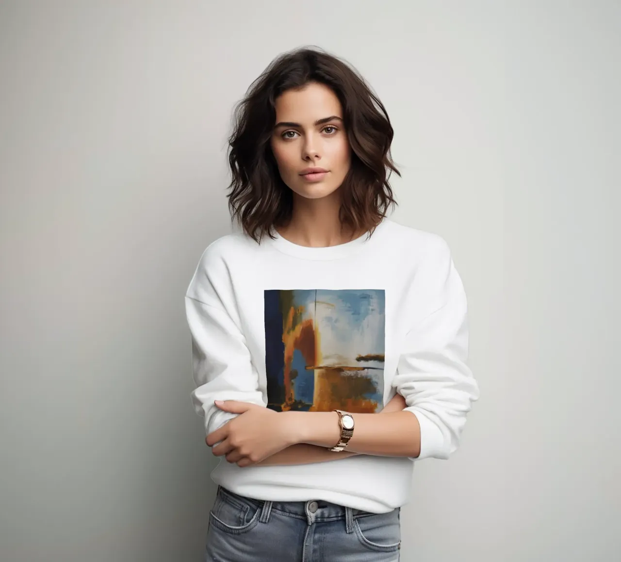 Collision avec la flamme de cuivre sweat de Monarch Arc