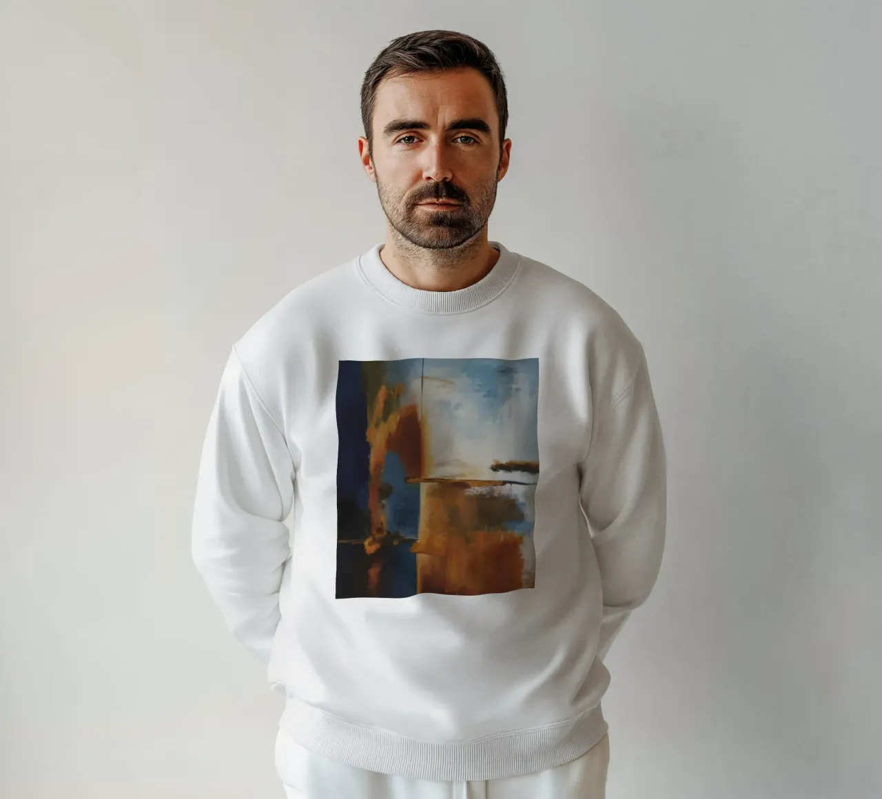 Koperen Vlam Botsing sweatshirt van Monarch Arc