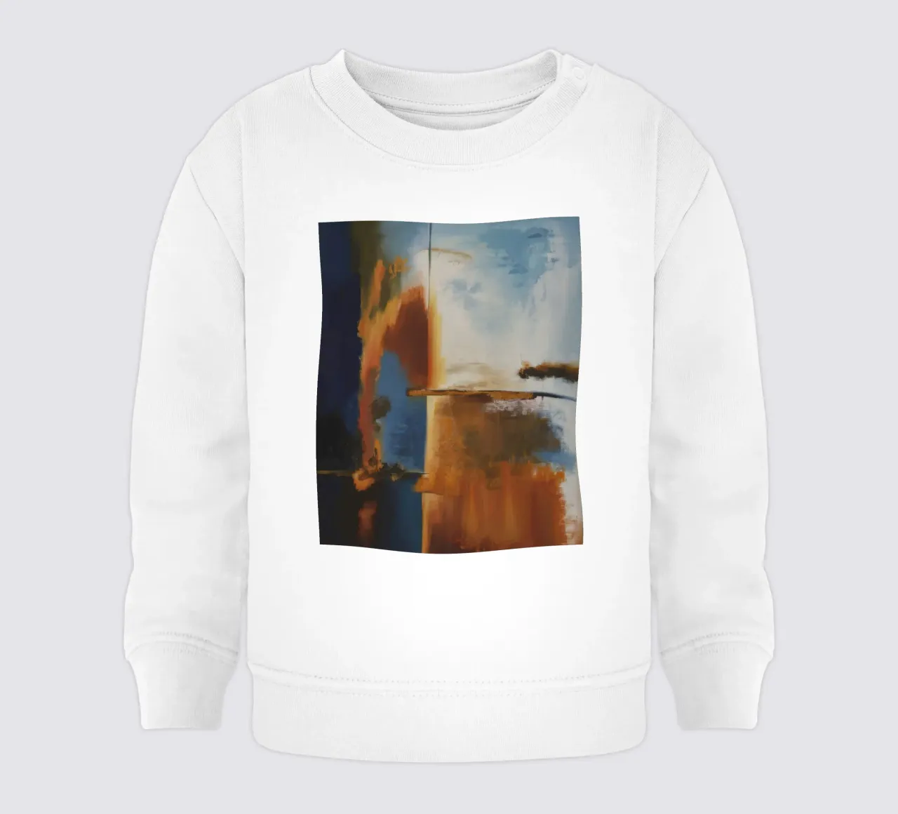 Koperen Vlam Botsing baby sweatshirt van Monarch Arc