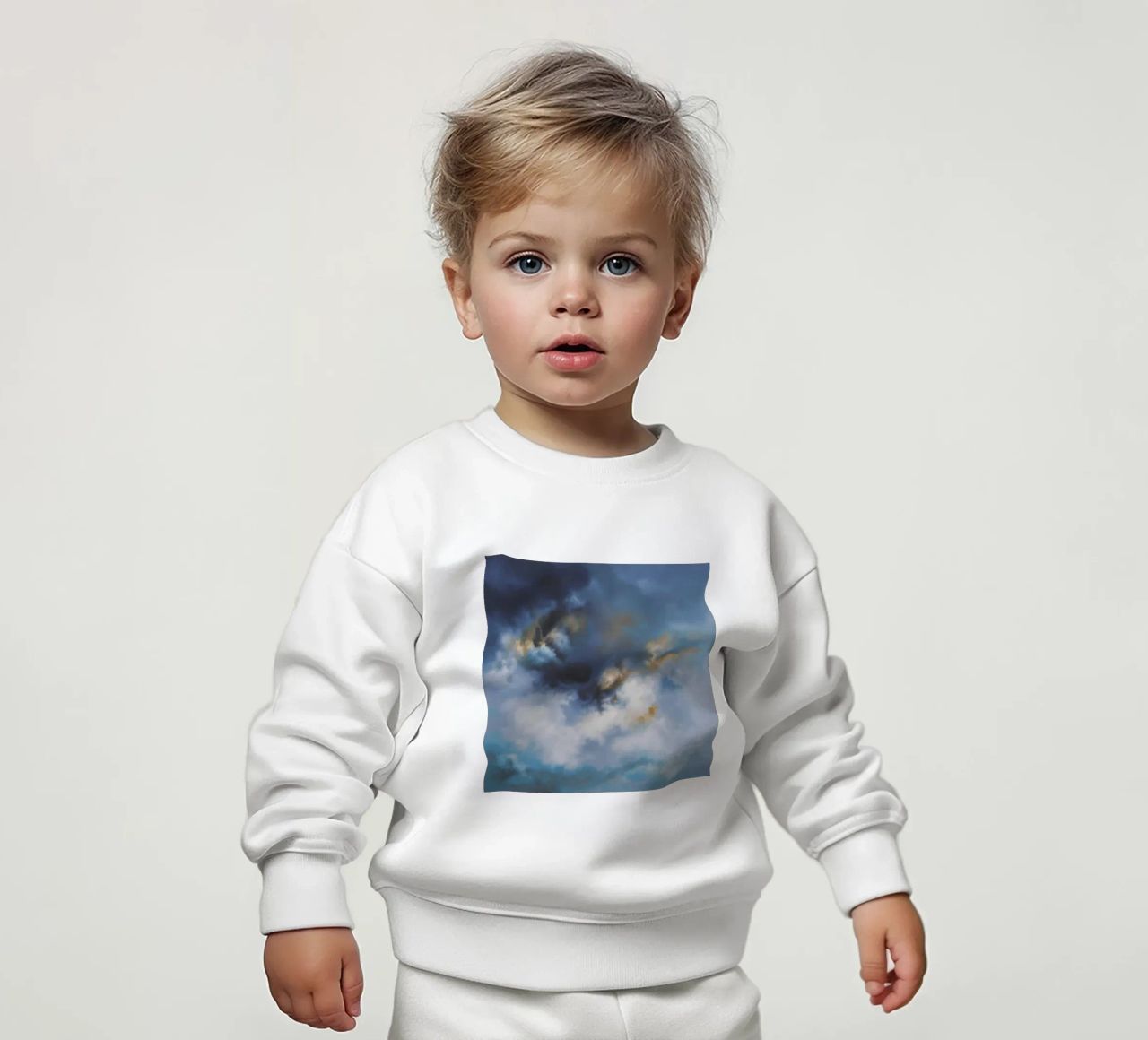 Lucentezza della nuvola di tempesta felpa neonato da Monarch Arc