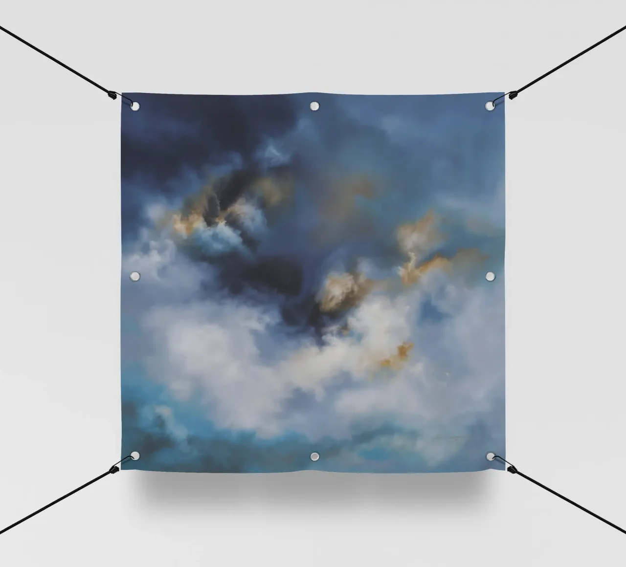 Lucentezza della nuvola di tempesta telo in pvc da Monarch Arc