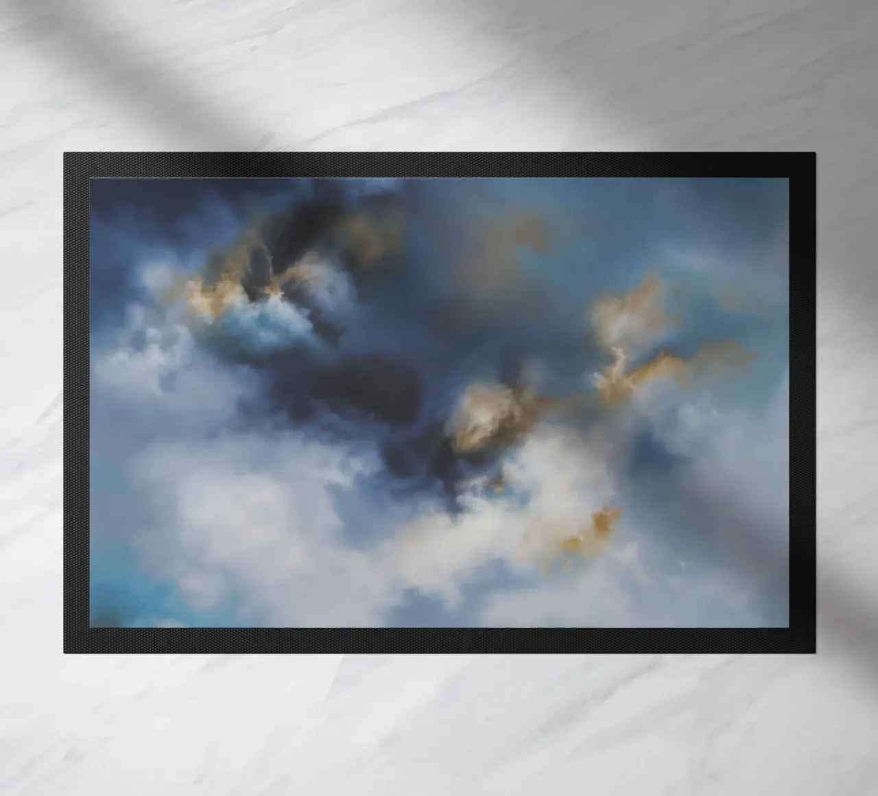 Storm Cloud Luster doormat by Monarch Arc