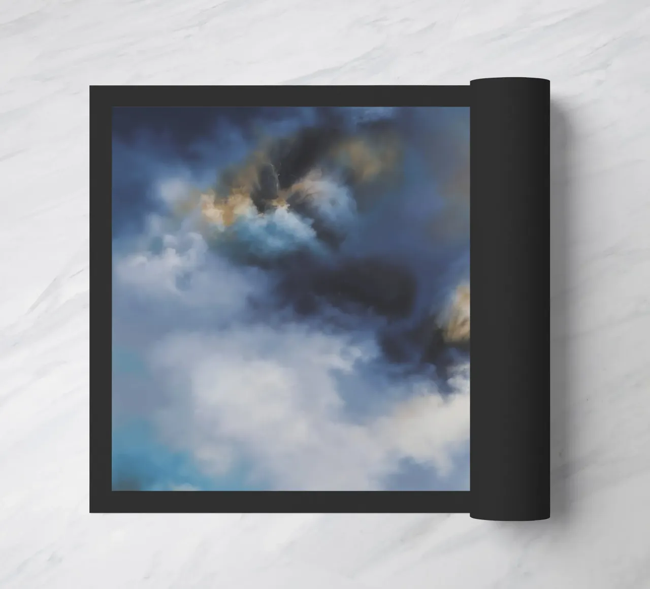 Storm Cloud Luster doormat by Monarch Arc