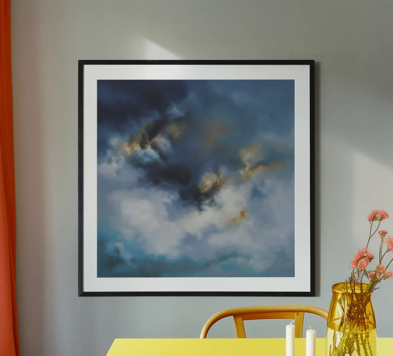 Storm Cloud Luster poster by Monarch Arc