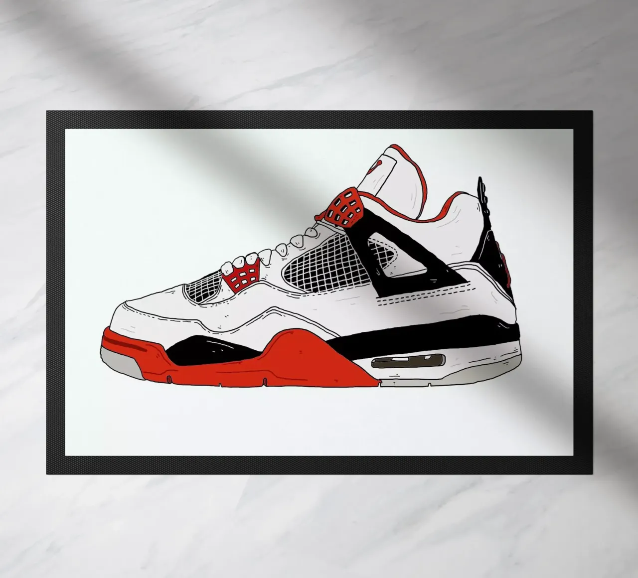 Jordan 4 zerbino da Nick Cocozza