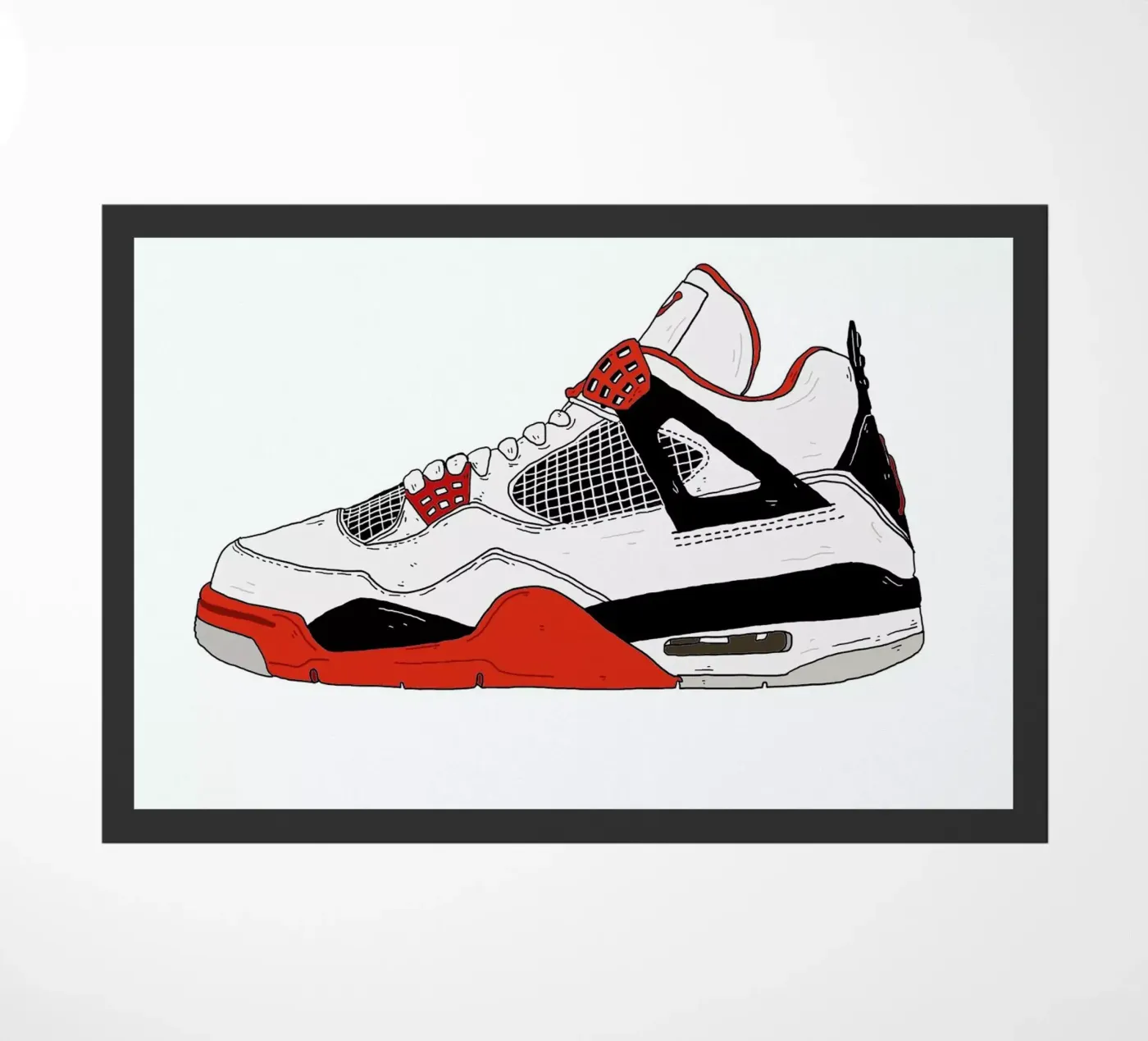 Jordan 4 zerbino da Nick Cocozza