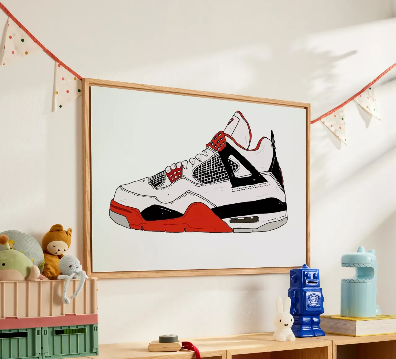 Jordan 4 plexiglass da Nick Cocozza