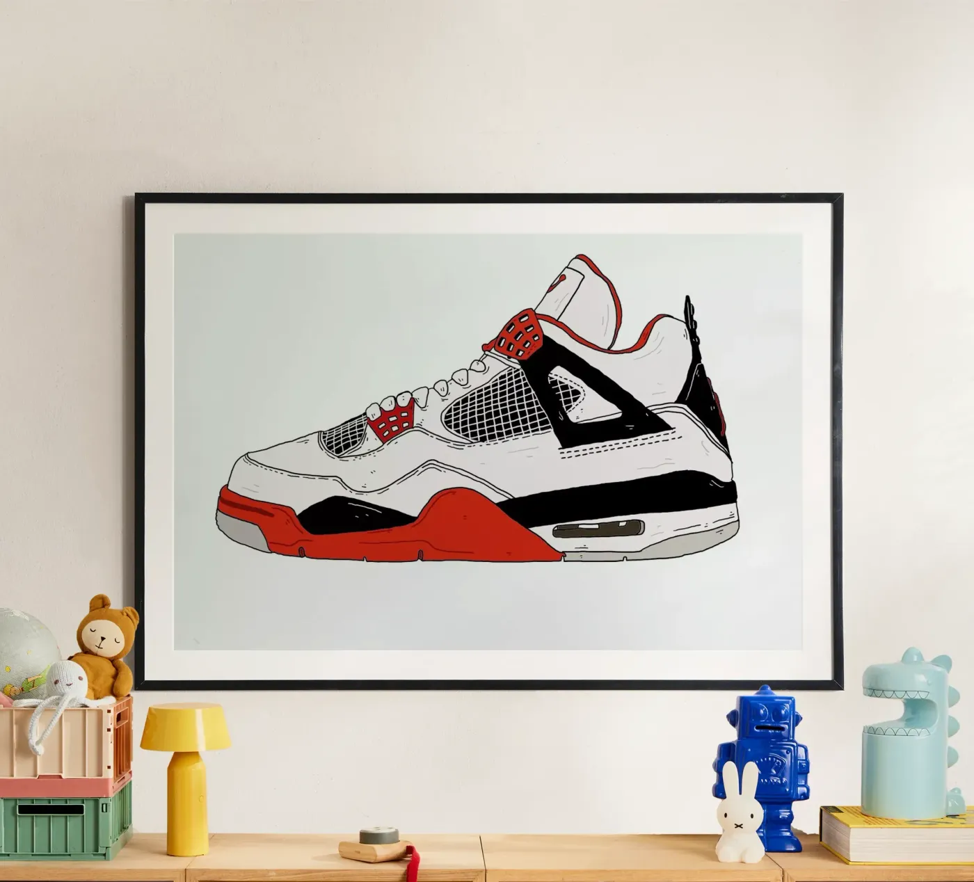 Jordan 4 poster da Nick Cocozza