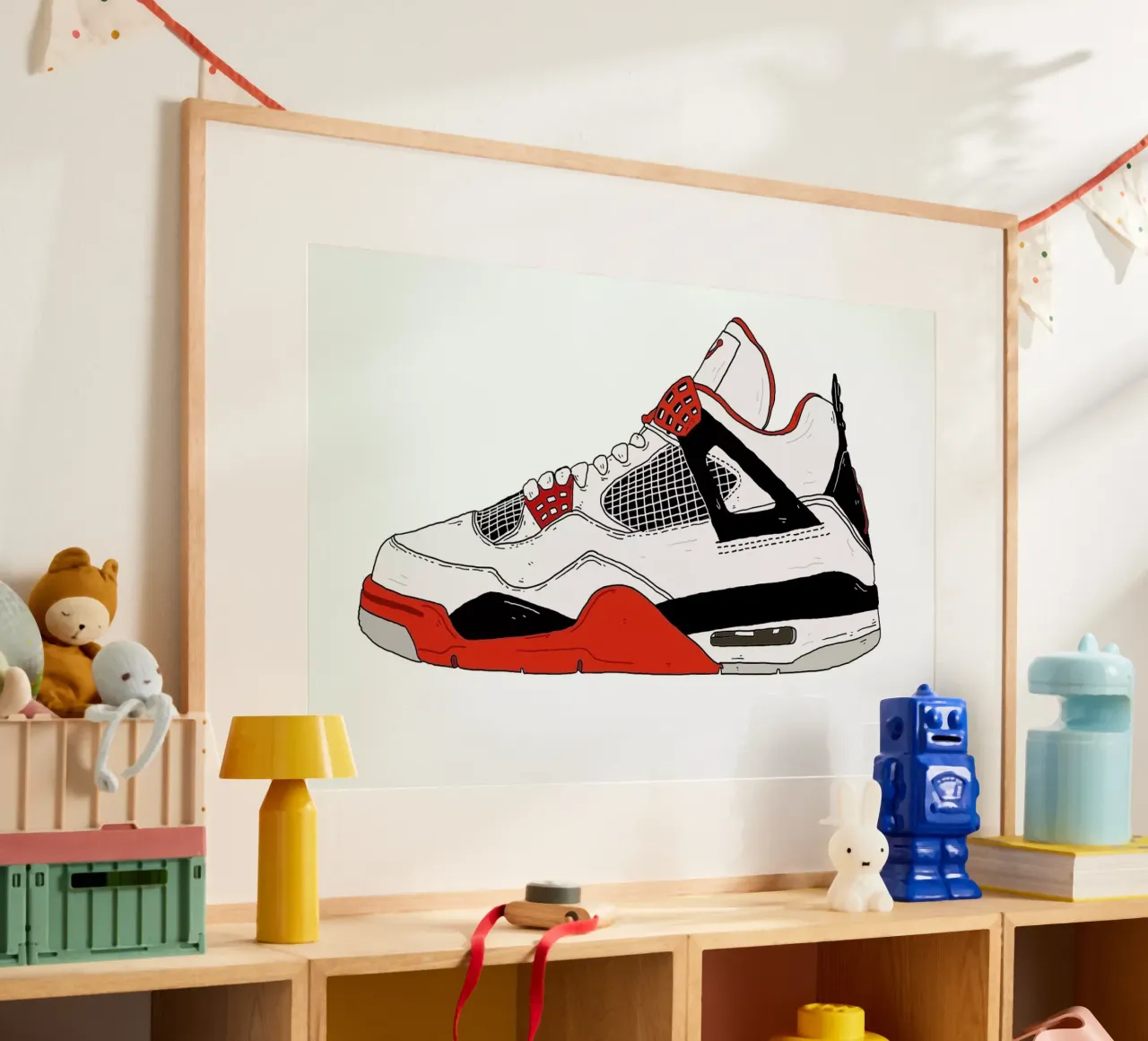Jordan 4 poster da Nick Cocozza
