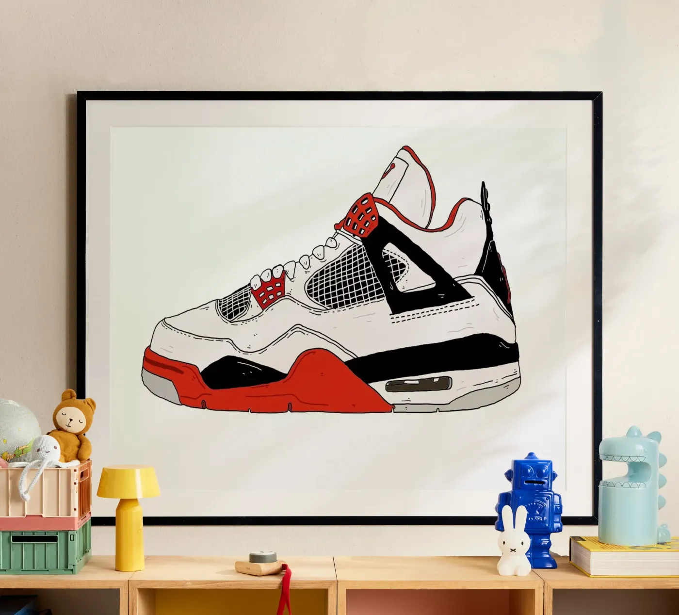 Jordan 4 poster da Nick Cocozza