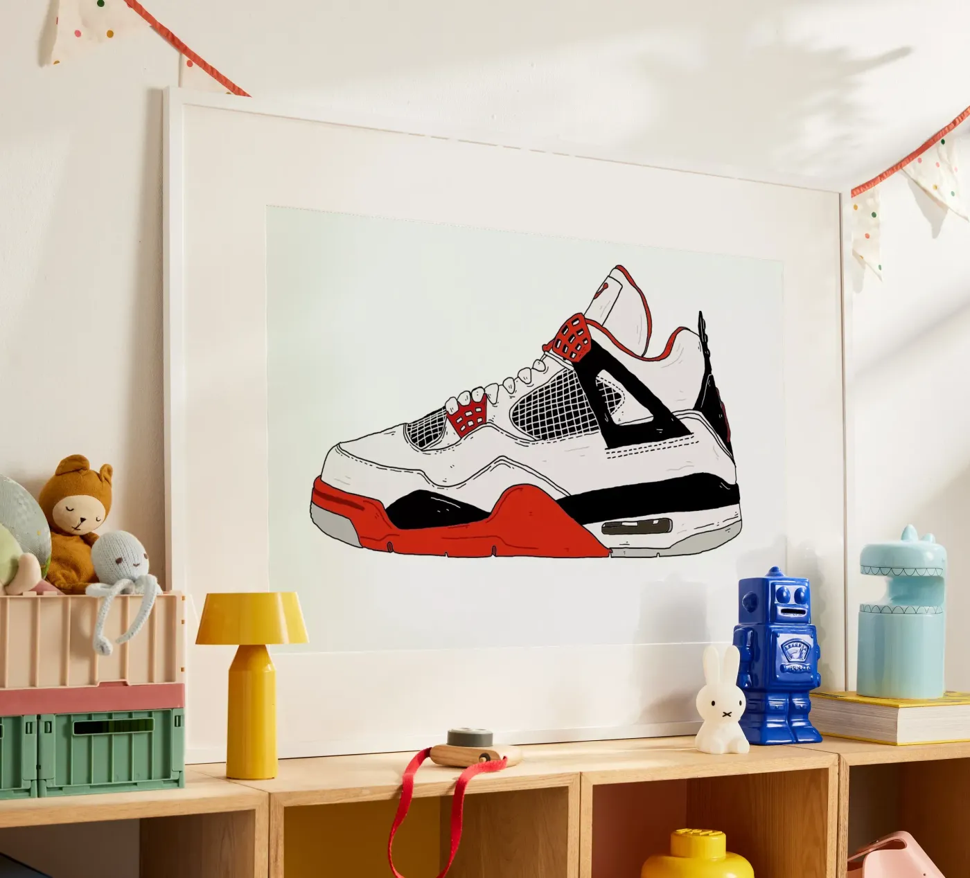 Jordan 4 poster da Nick Cocozza