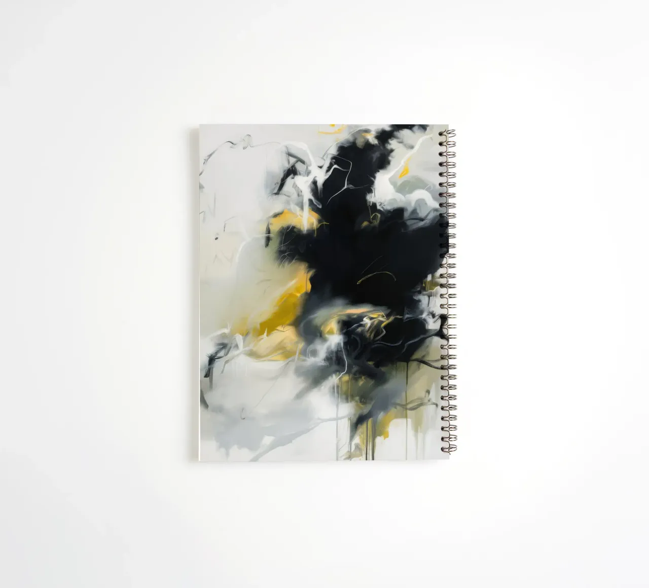 Ashen Burst Pulse spiral notebook by Monarch Arc